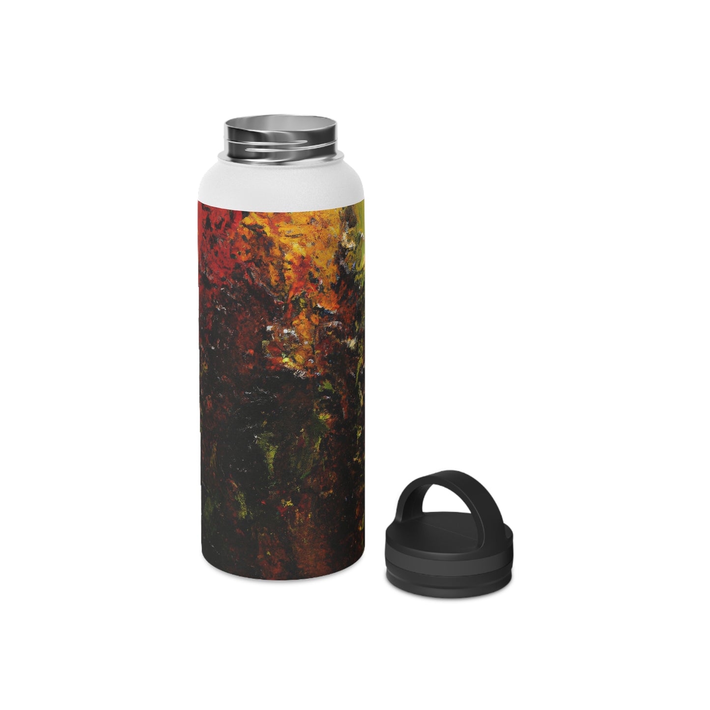 Plutonian Starstone - Chemistry, Abstractly - Stainless Steel Water Bottle