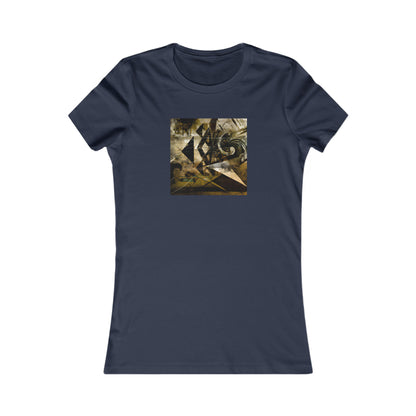 Amelia Barrington - Applied Force, Abstractly - Ladies' Cut Tee