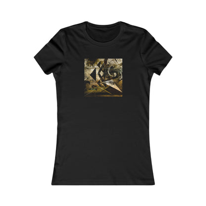 Amelia Barrington - Applied Force, Abstractly - Ladies' Cut Tee