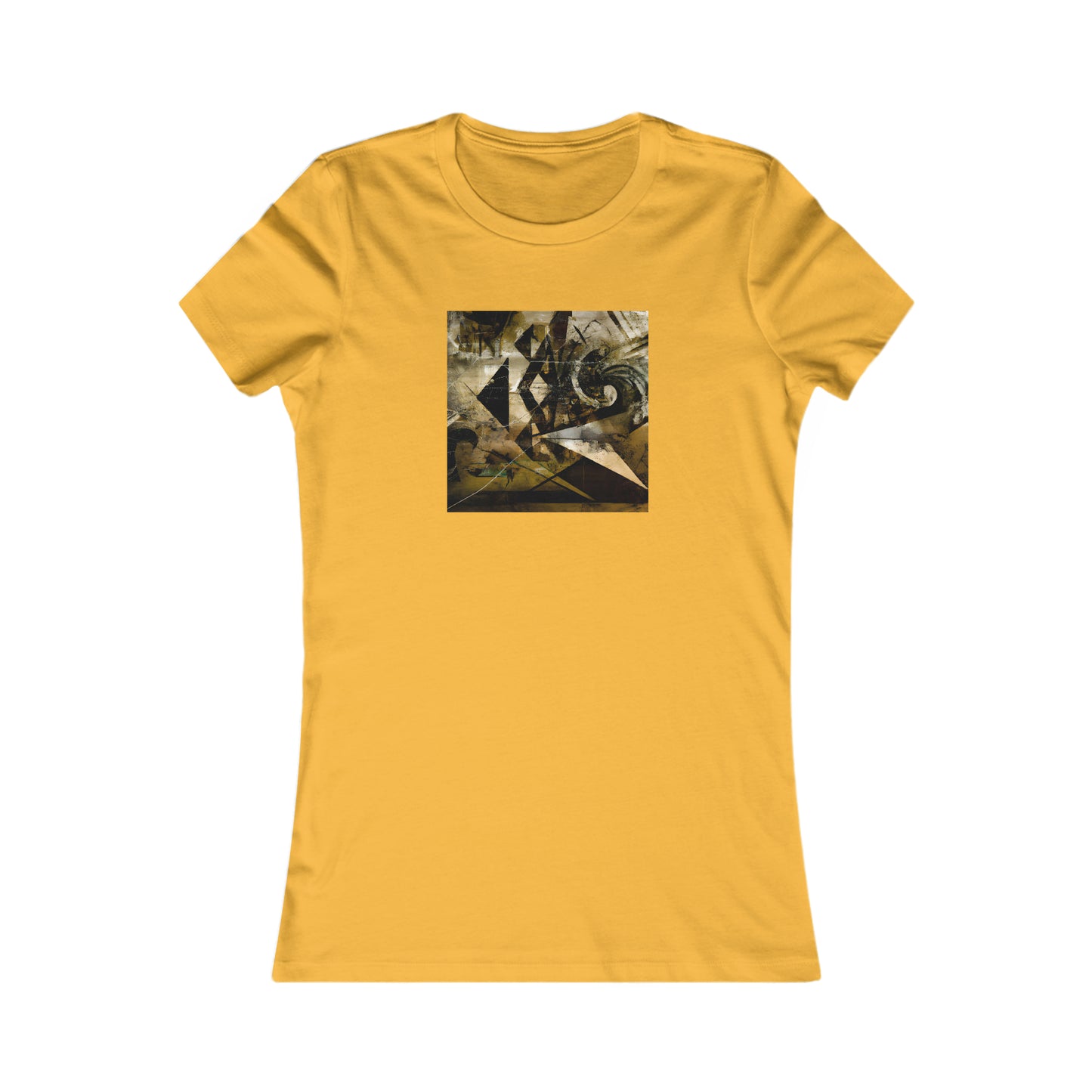 Amelia Barrington - Applied Force, Abstractly - Ladies' Cut Tee