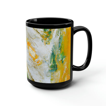 Photon-liteonium - Potassium, Abstractly - Black Ceramic Mug 15oz