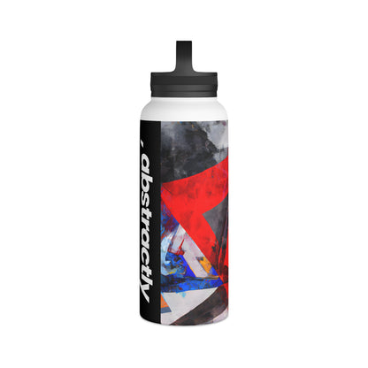 William Kerrigan - Friction Force, Abstractly - Stainless Steel Water Bottle