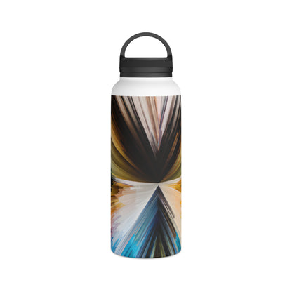 Iris Caldwell - Gravity Force, Abstractly - Stainless Steel Water Bottle