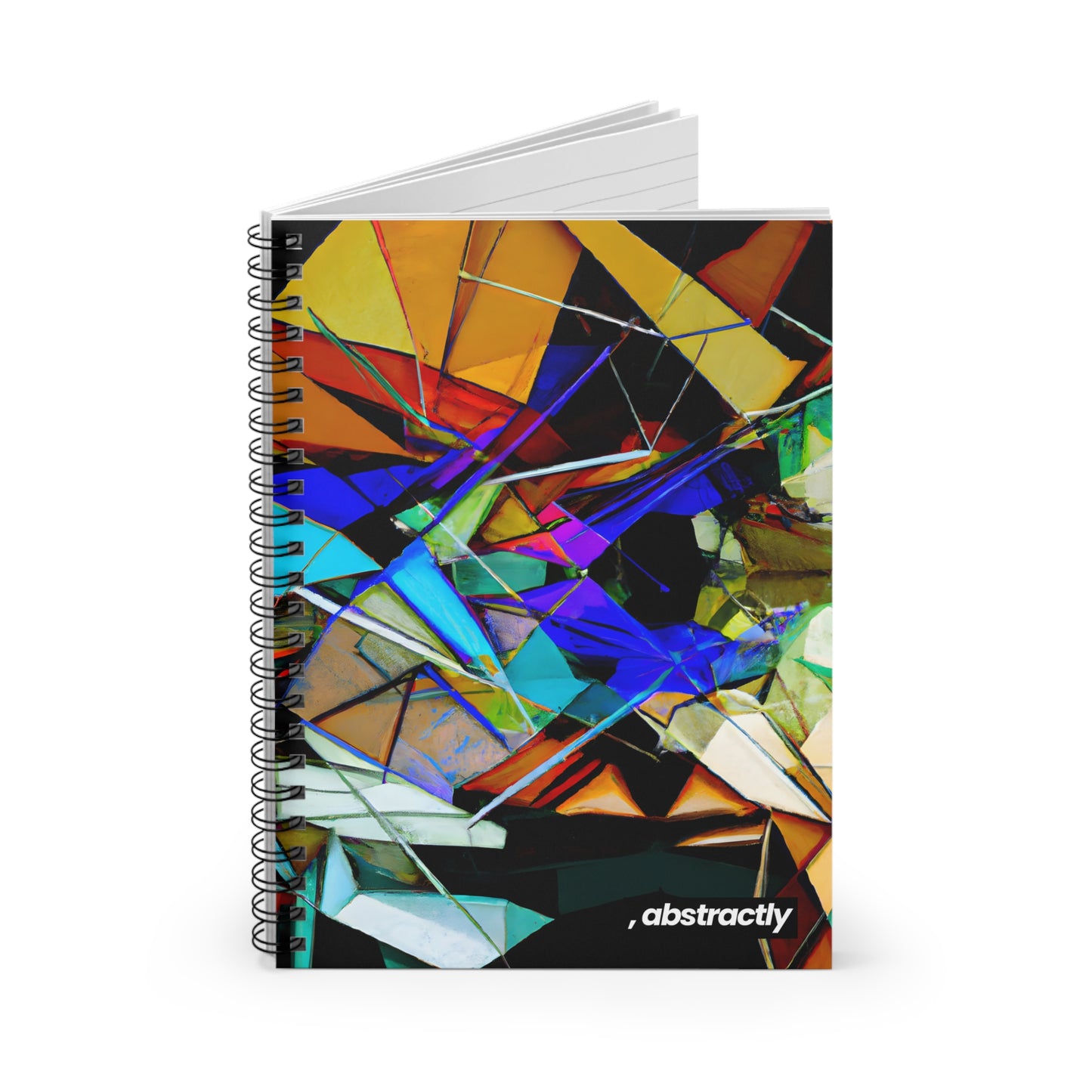 Adrianne Lehmann - Electric Force, Abstractly - Spiral Notebook