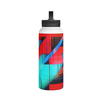 Esther Bernstein - Tension Force, Abstractly - Stainless Steel Water Bottle