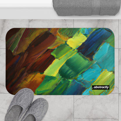 Zephyr Helium Hydride - Boron, Abstractly - Bath Mat