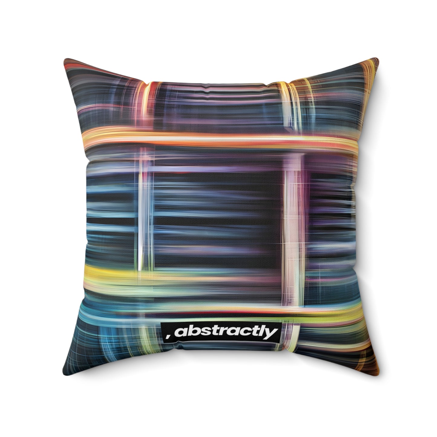 Mary Fermi - Air Resistance Force, Abstractly - Faux Suede Throw Pillow