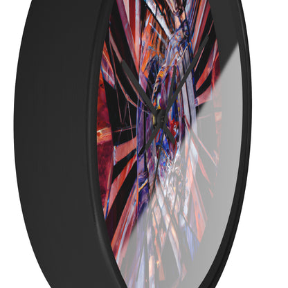 Belinda Hayes - Electromagnetic Force, Abstractly - Wall Clock