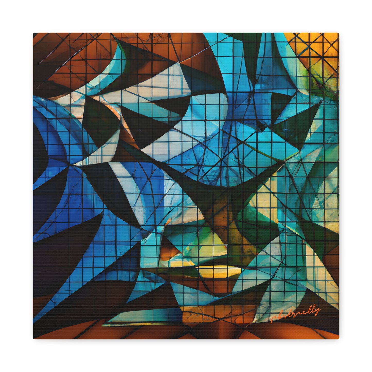 Janet Riggs - Applied Force, Abstractly - Canvas