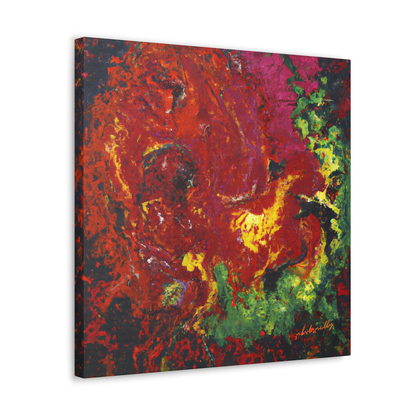 Johannsonite Crystal - Chemistry, Abstractly - Canvas