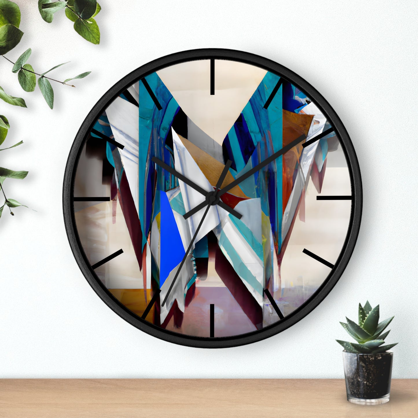 Natalie Henrickson - Weak Force, Abstractly - Wall Clock