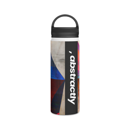 Marion Friesner - Strong Force, Abstractly - Stainless Steel Water Bottle