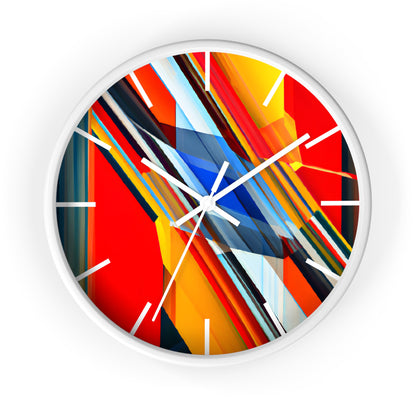 Joshua Fiedler - Air Resistance Force, Abstractly - Wall Clock