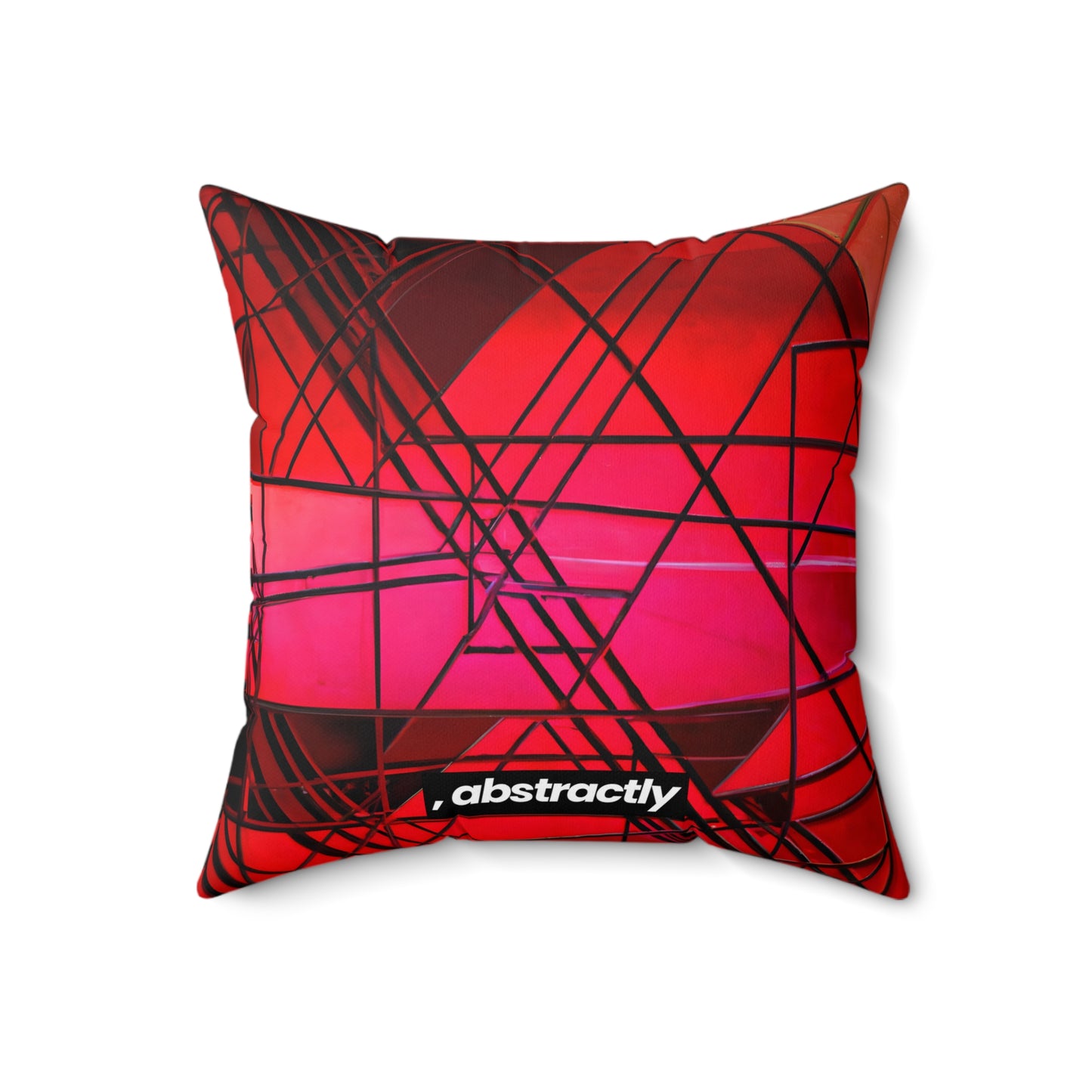 Amelia Hartley - Weak Force, Abstractly - Faux Suede Throw Pillow