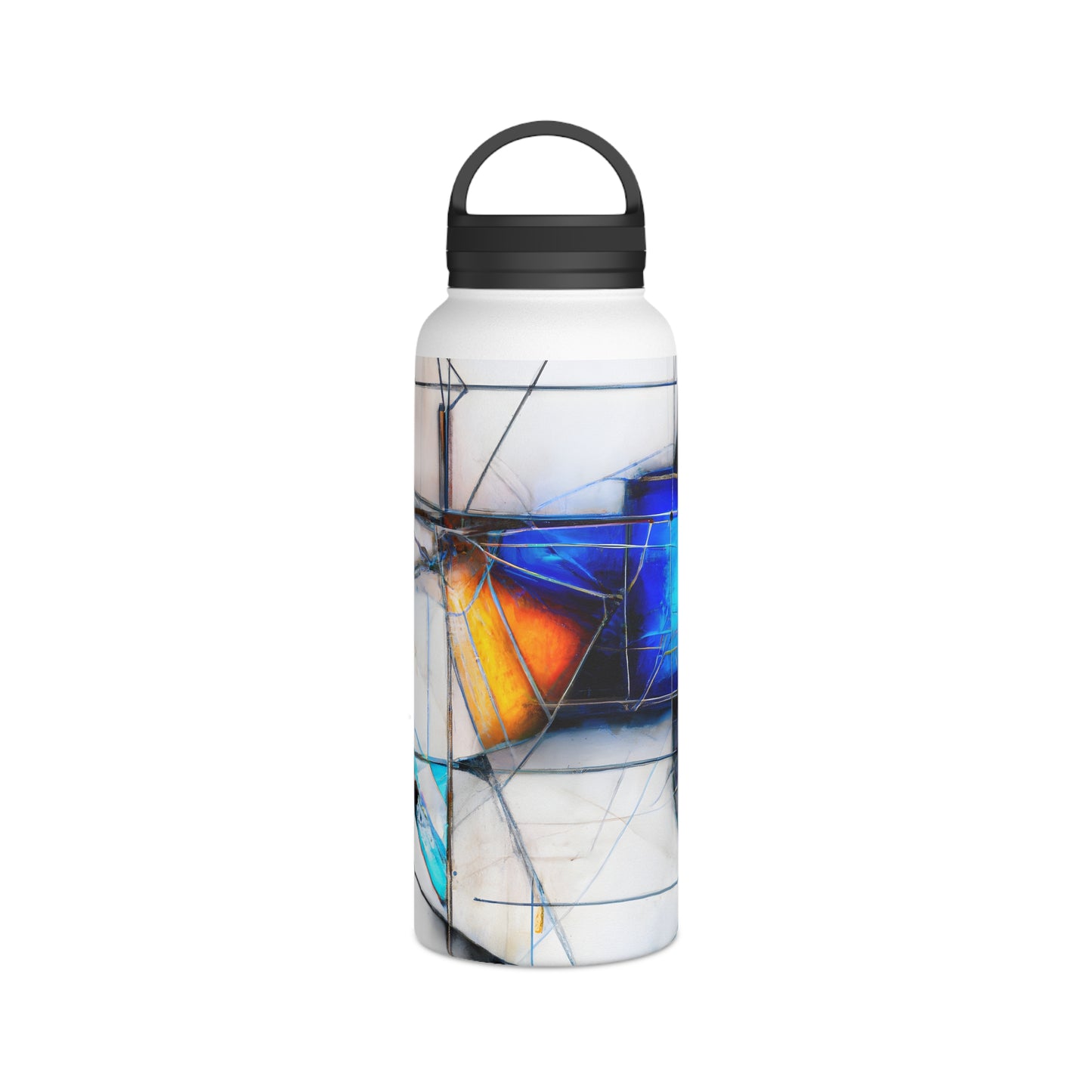 Frederick Hansen - Strong Force, Abstractly - Stainless Steel Water Bottle