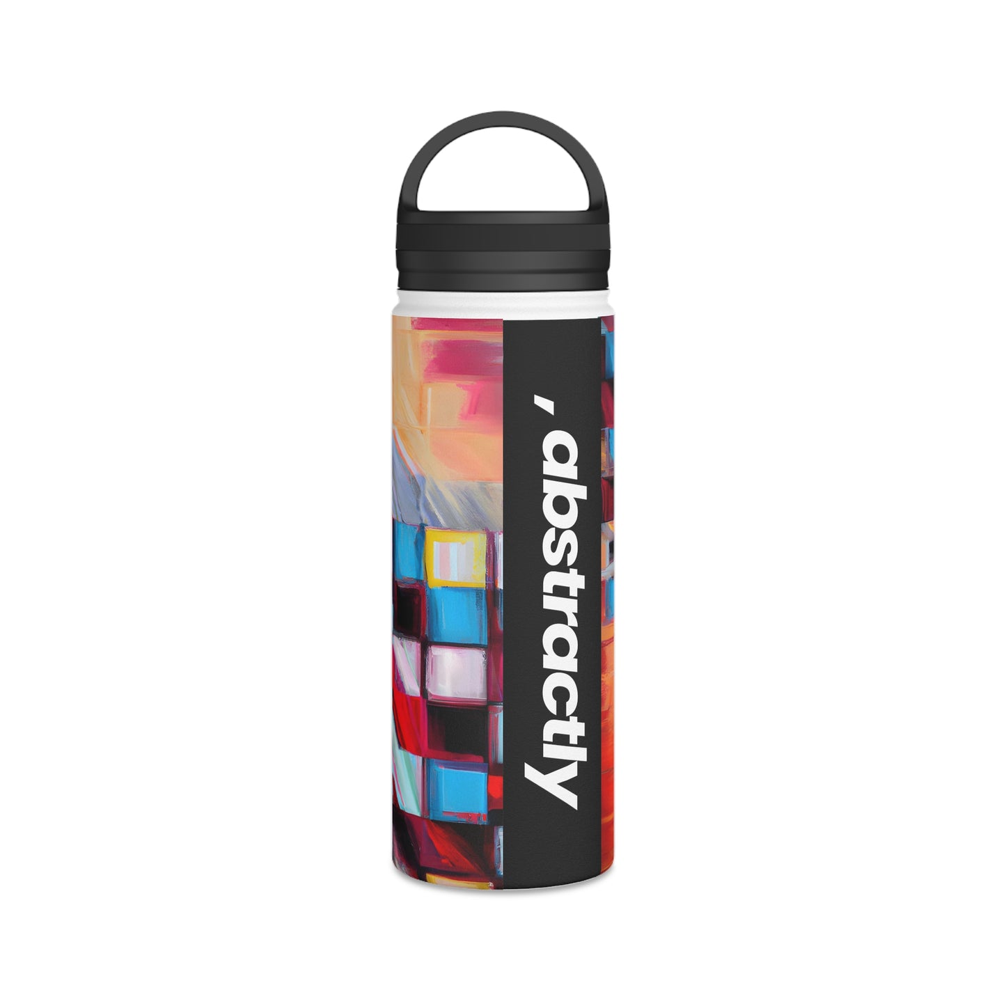 Theodore Bishop - Friction Force, Abstractly - Stainless Steel Water Bottle