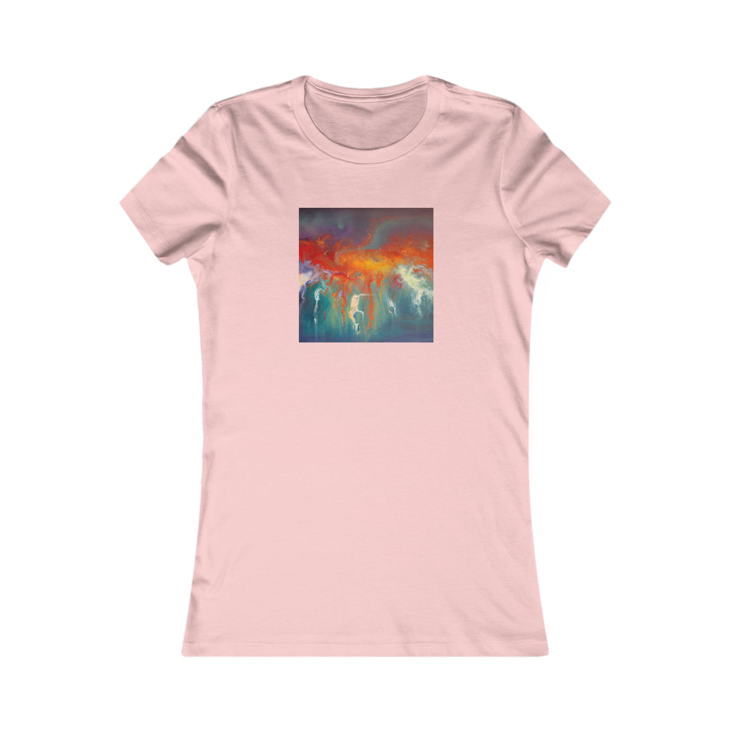 Fluxonite Crystal - Chemistry, Abstractly - Ladies' Cut Tee