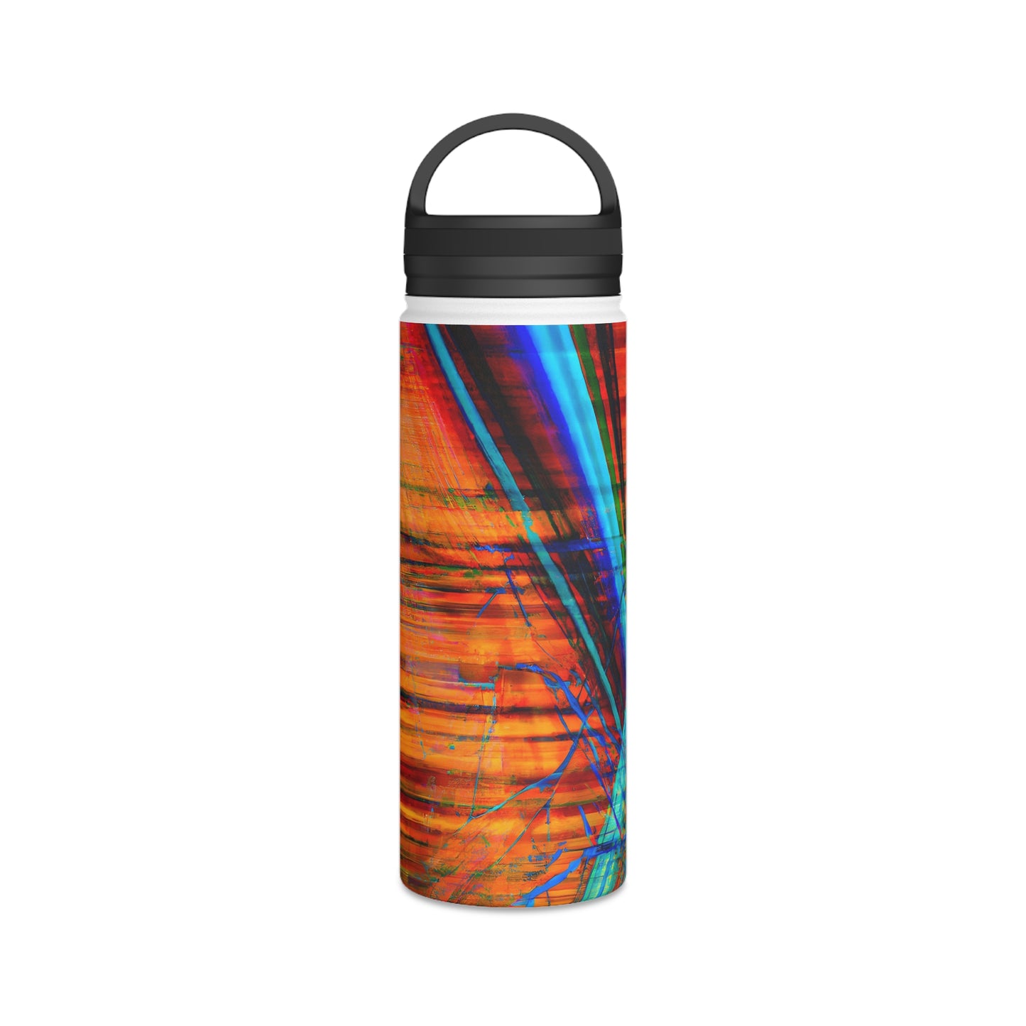 Anastasia Finkelstein - Electromagnetic Force, Abstractly - Stainless Steel Water Bottle