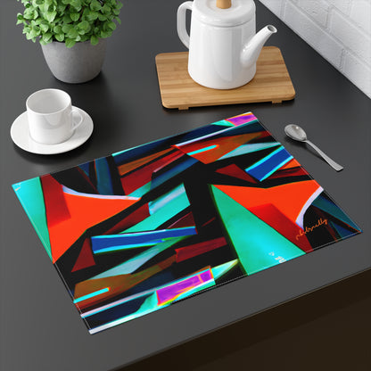 Betty Hawking - Friction Force, Abstractly - Placemat