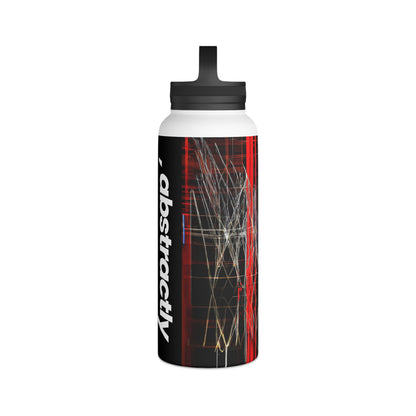 Walter Kleinberg - Strong Force, Abstractly - Stainless Steel Water Bottle