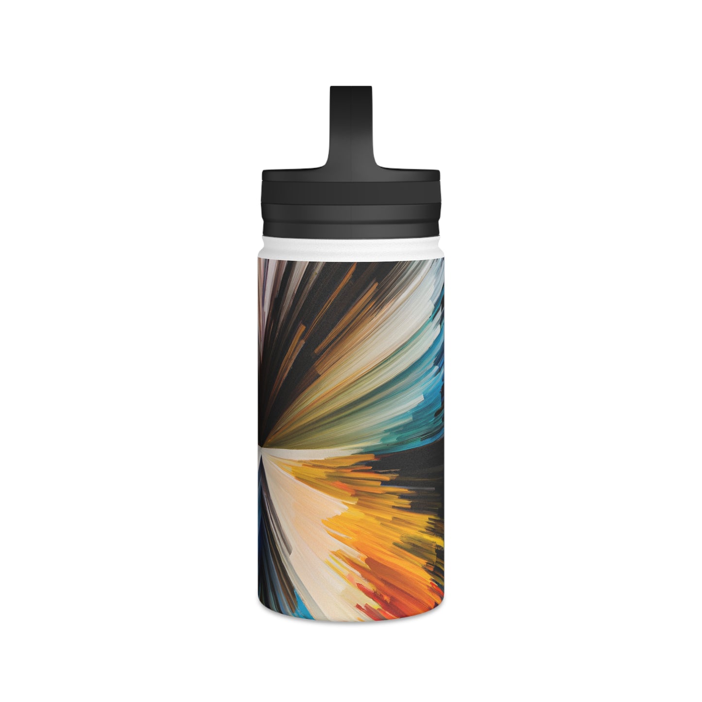 Iris Caldwell - Gravity Force, Abstractly - Stainless Steel Water Bottle