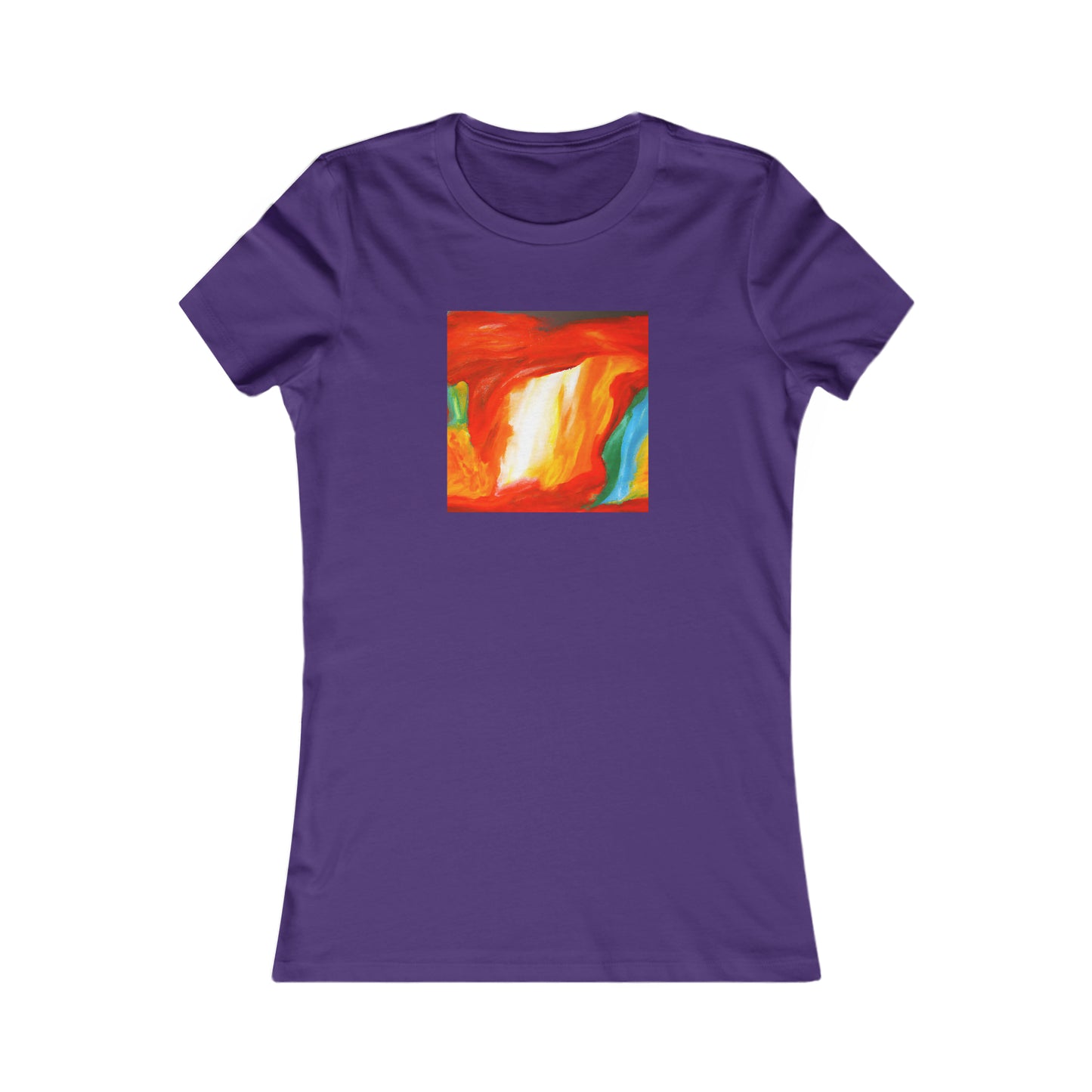 Lunarlite Crystalloid - Lithium, Abstractly - Ladies' Cut Tee