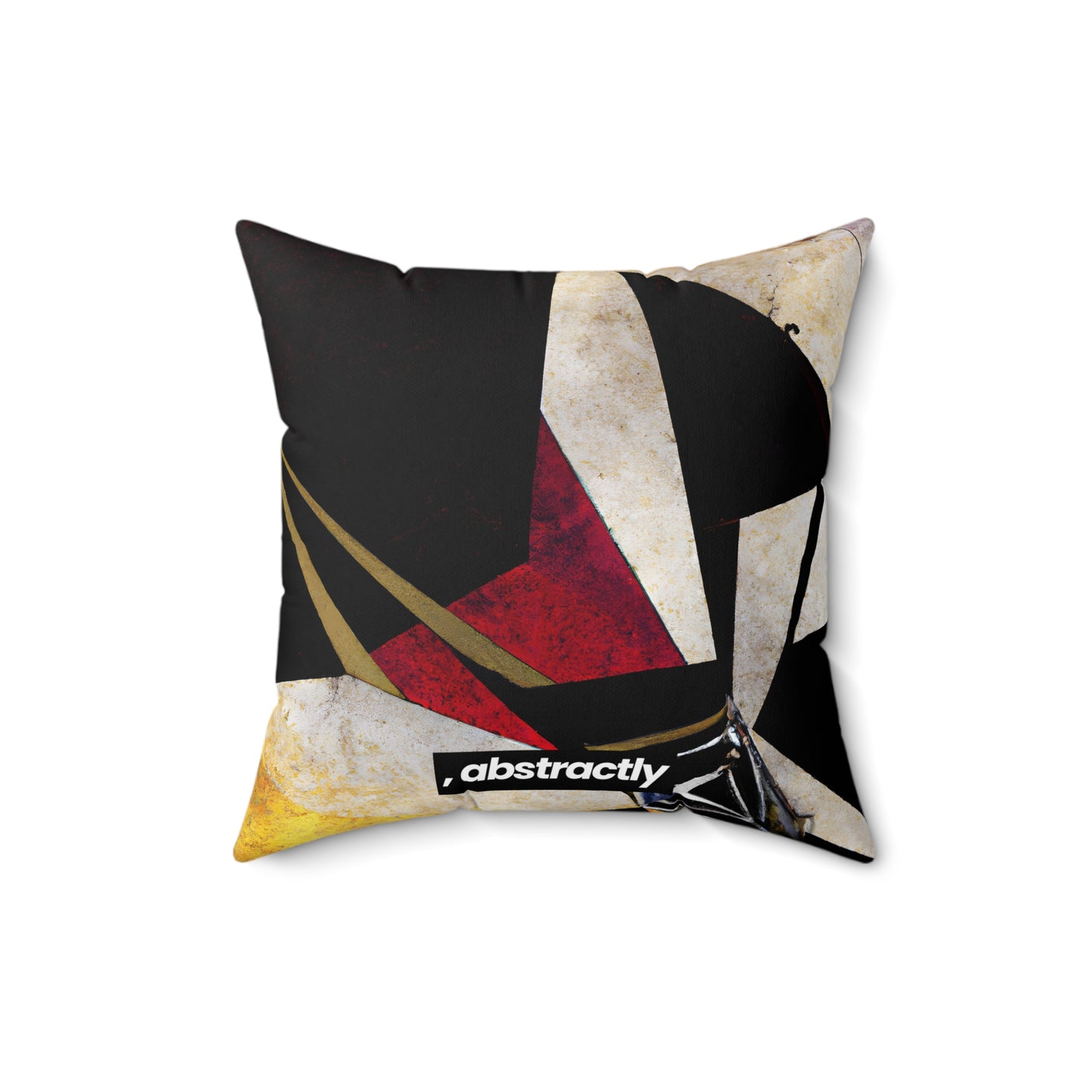 Duncan LeGrande - Tension Force, Abstractly - Faux Suede Throw Pillow