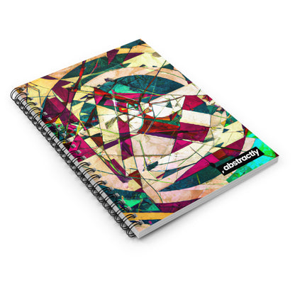 Doris Marshall - Electromagnetic Force, Abstractly - Spiral Notebook