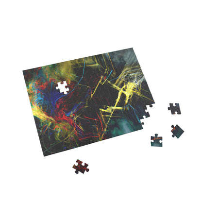 Connie Valdez - Electric Force, Abstractly - Puzzle