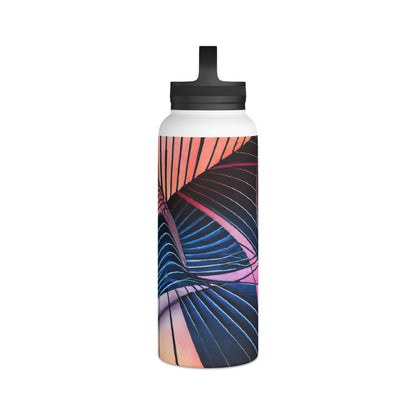 Astrid Nielsen - Strong Force, Abstractly - Stainless Steel Water Bottle