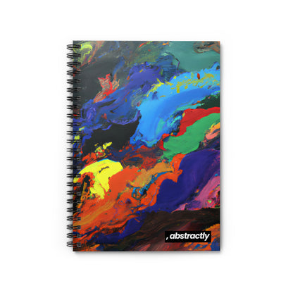 Galacticinium Oxide - Chemistry, Abstractly - Spiral Notebook