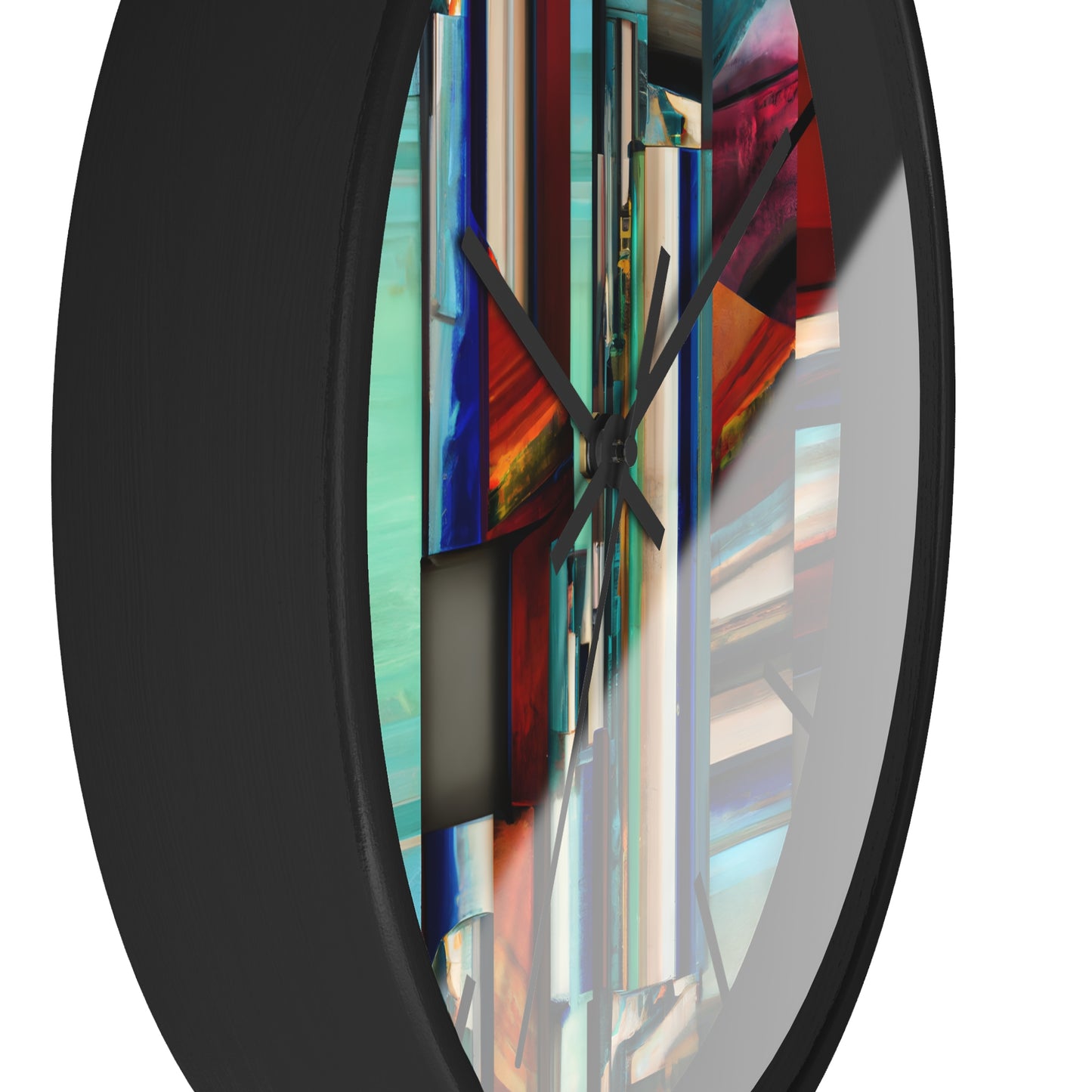 Alexandra Bouchard - Applied Force, Abstractly - Wall Clock