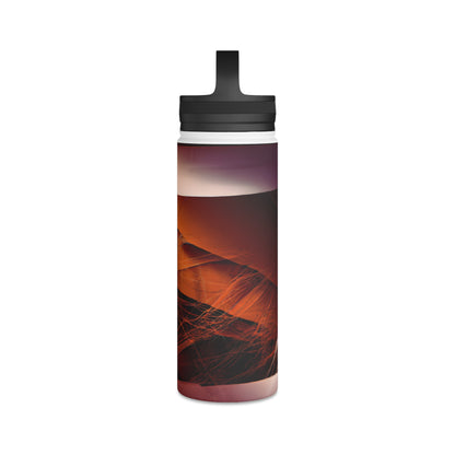 Leonard Frohman - Strong Force, Abstractly - Stainless Steel Water Bottle