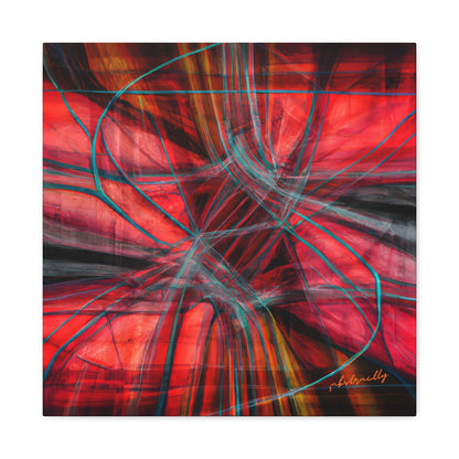 Lois Strauss - Electromagnetic Force, Abstractly - Canvas