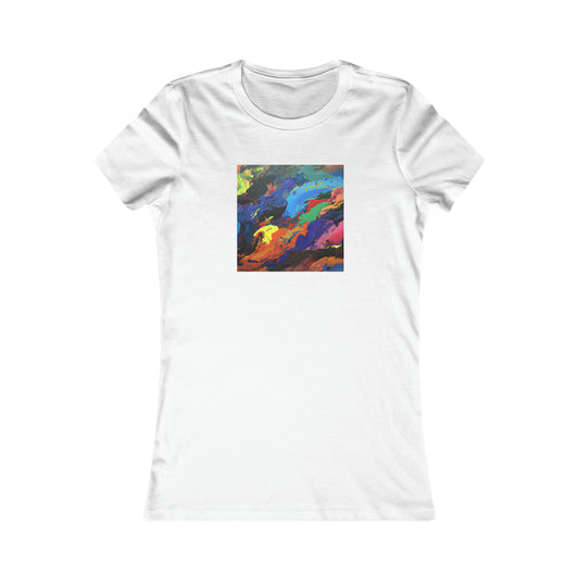 Galacticinium Oxide - Chemistry, Abstractly - Ladies' Cut Tee