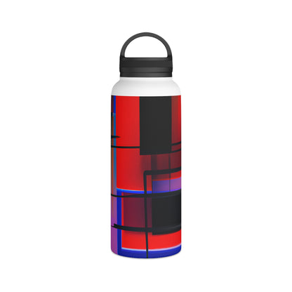 Eleanor Corbin - Air Resistance Force, Abstractly - Stainless Steel Water Bottle