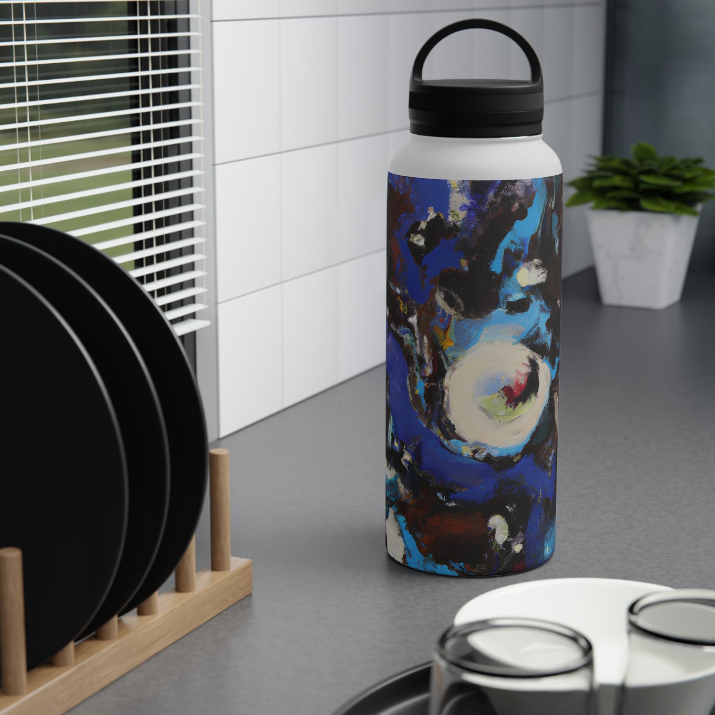 Fluxion Nitrate - Chemistry, Abstractly - Stainless Steel Water Bottle