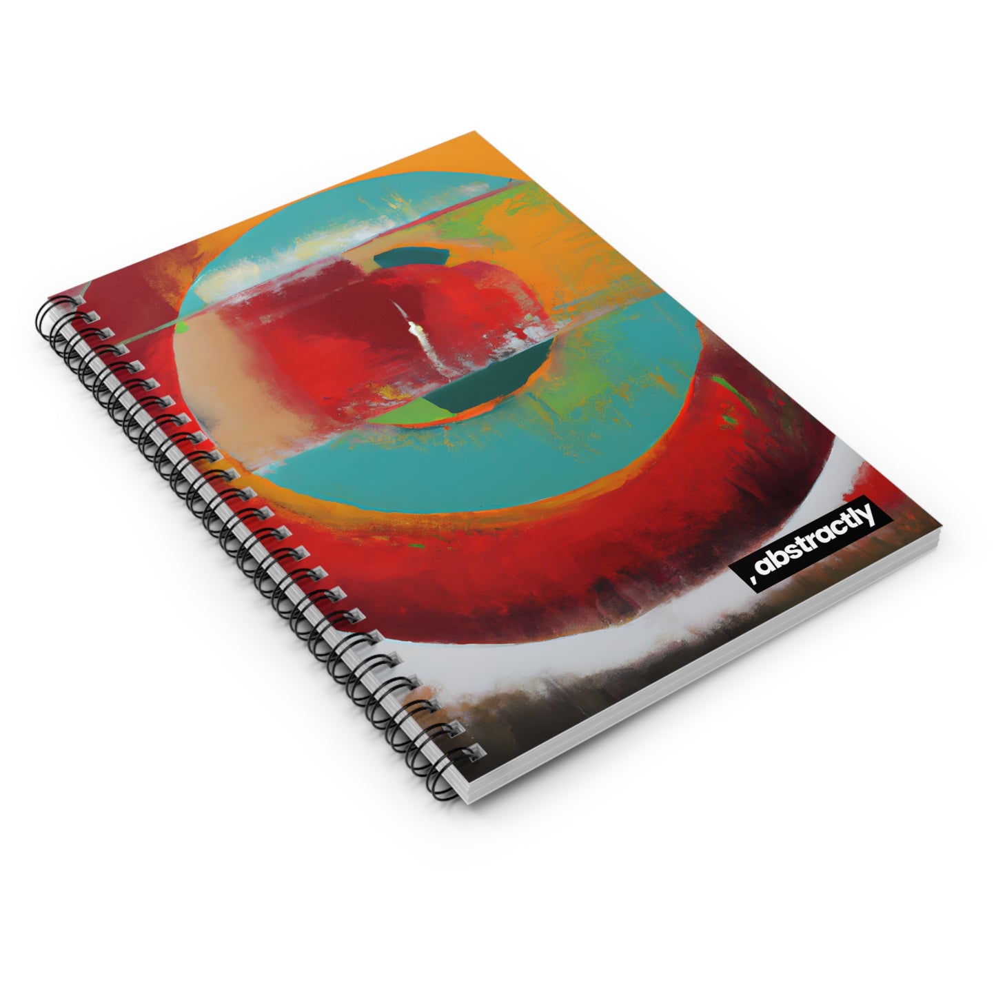 Solarium Angularite - Argon, Abstractly - Spiral Notebook