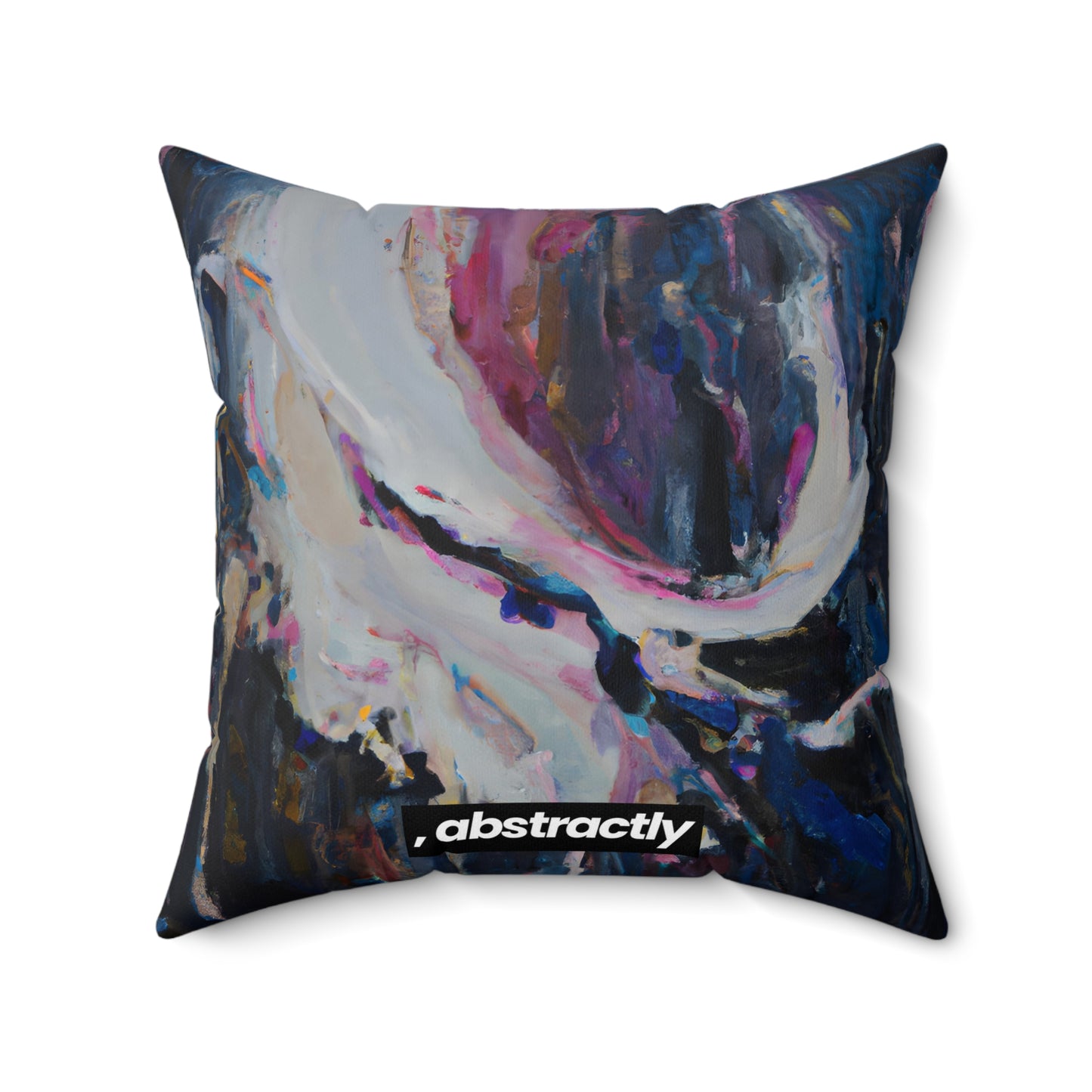 Lumina Etherium - Chemistry, Abstractly - Faux Suede Throw Pillow