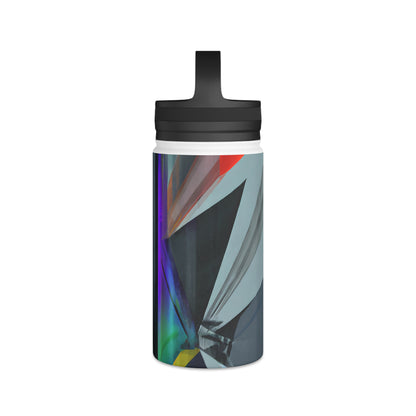 Astrid Hoffmann - Gravity Force, Abstractly - Stainless Steel Water Bottle