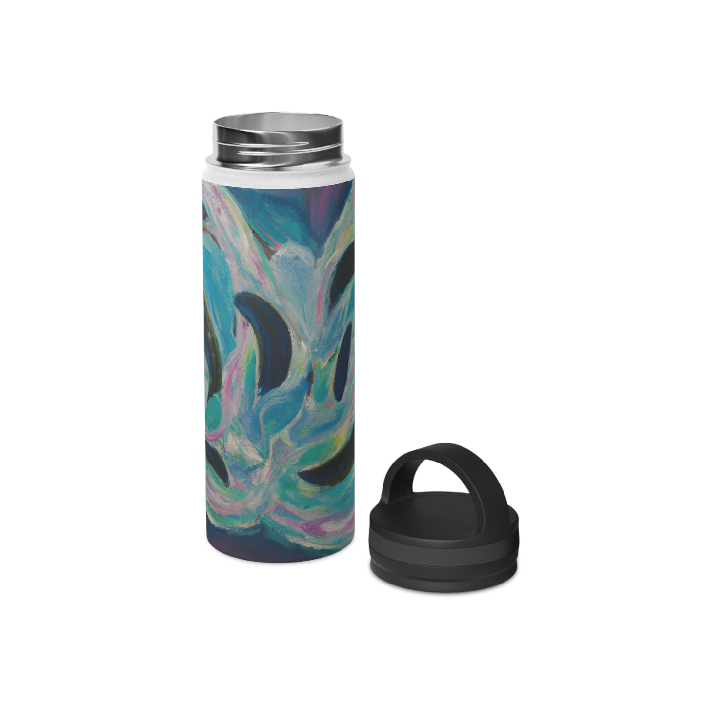 Astro Hydrogenite - Chemistry, Abstractly - Stainless Steel Water Bottle