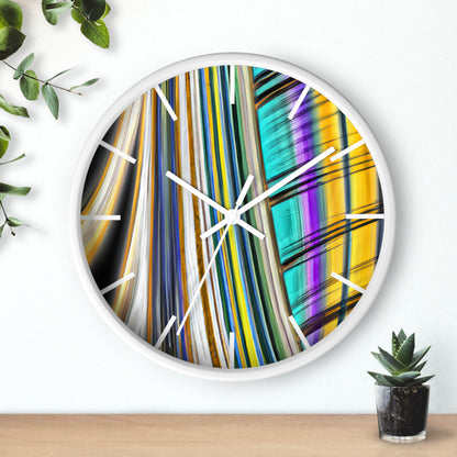 Spencer Harrison - Spring Force, Abstractly - Wall Clock