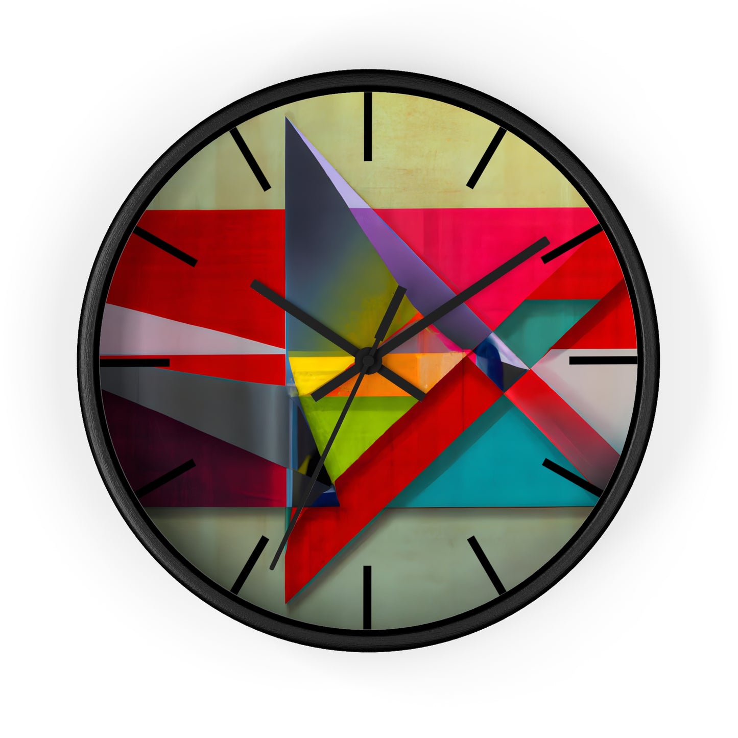 Thomas Sanderson - Friction Force, Abstractly - Wall Clock