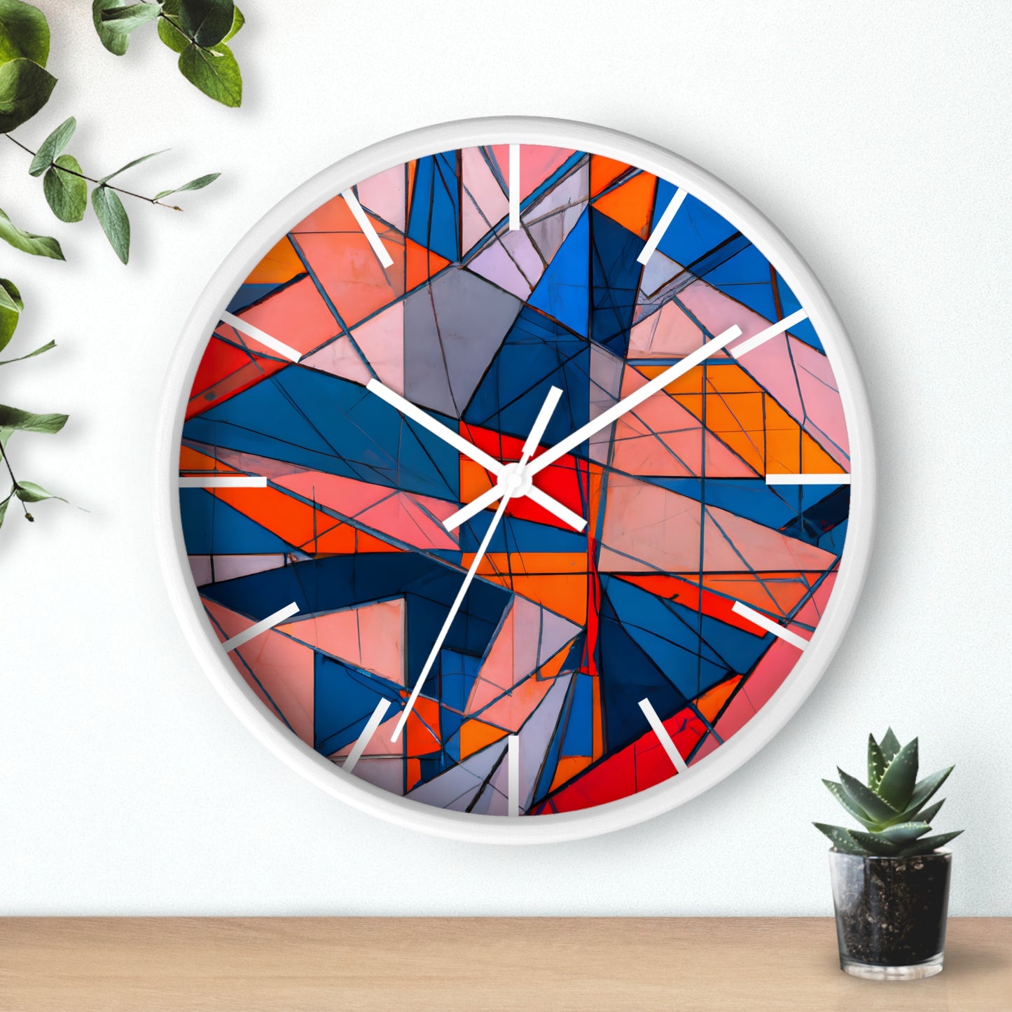 Lorraine Thatcher - Air Resistance Force, Abstractly - Wall Clock