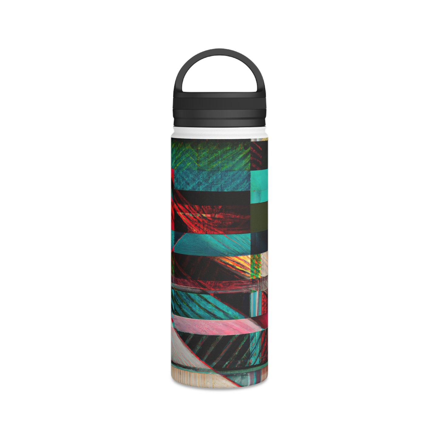 Adrian Goddard - Applied Force, Abstractly - Stainless Steel Water Bottle