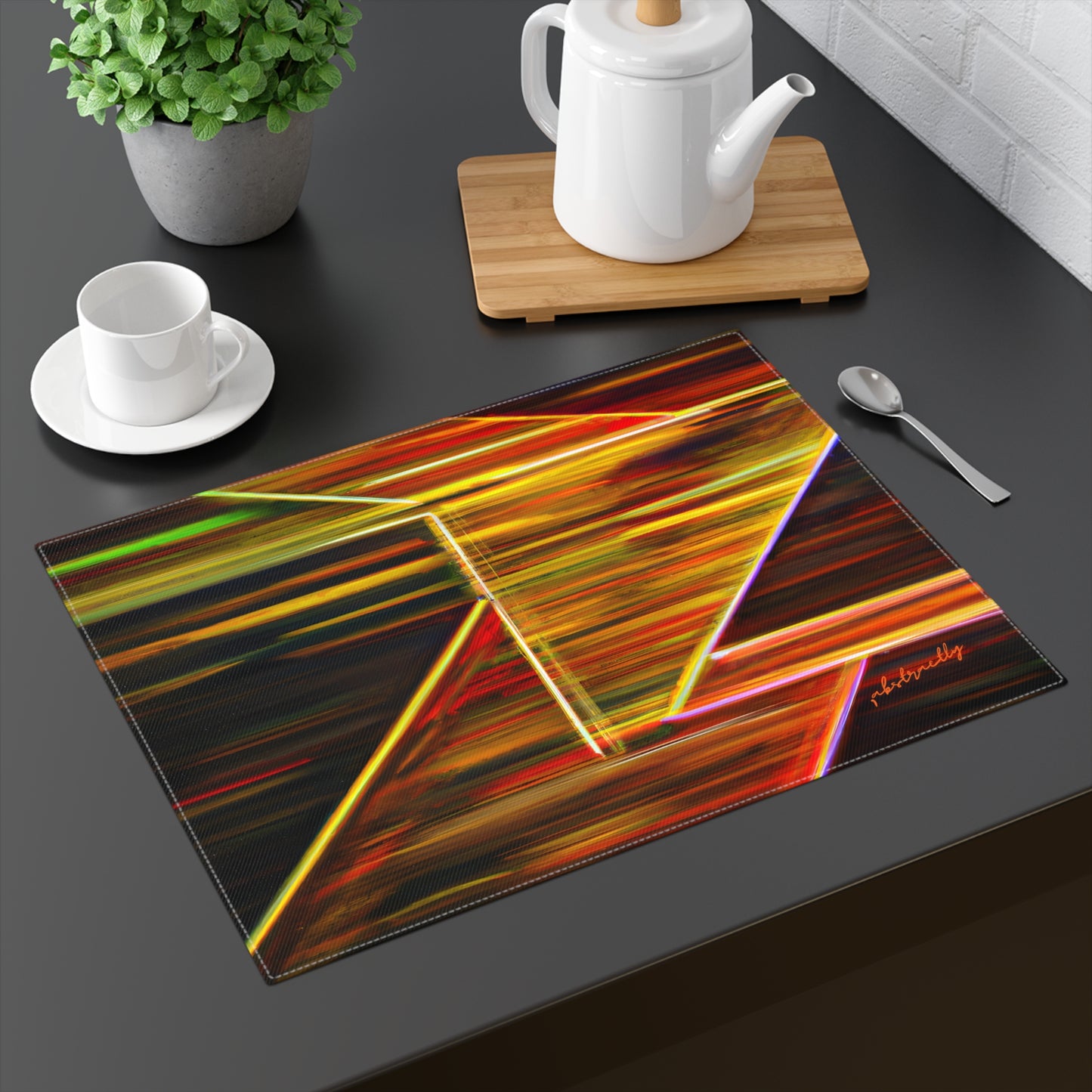 Margaret Hessler - Electric Force, Abstractly - Placemat