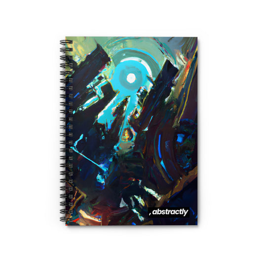 Summit Ledger - Principle, Abstractly - Spiral Notebook