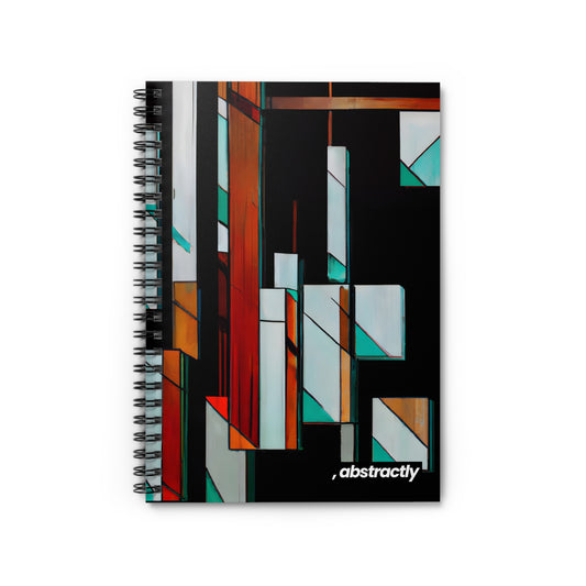 Ava Eisenstein - Friction Force, Abstractly - Spiral Notebook