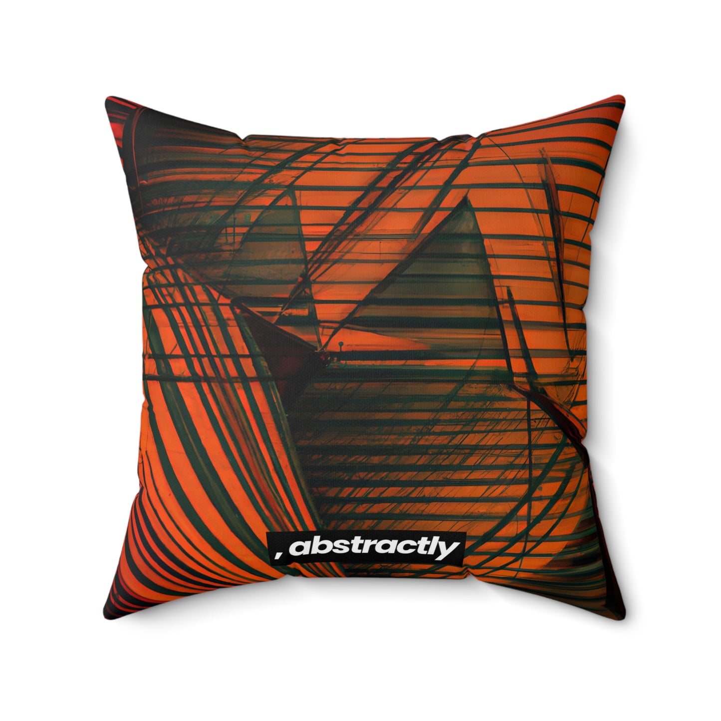 Ariel Webber - Weak Force, Abstractly - Faux Suede Throw Pillow