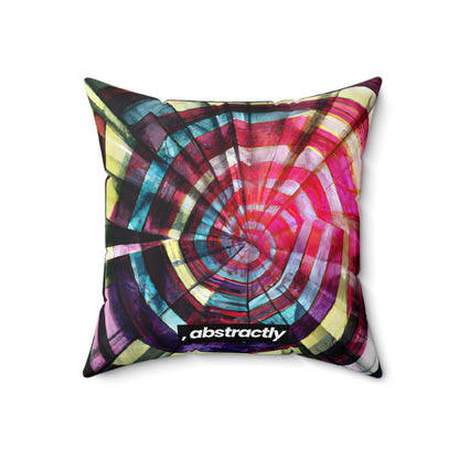 Vera Blackburn - Gravity Force, Abstractly - Faux Suede Throw Pillow